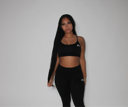 Black Vital Sports Bra