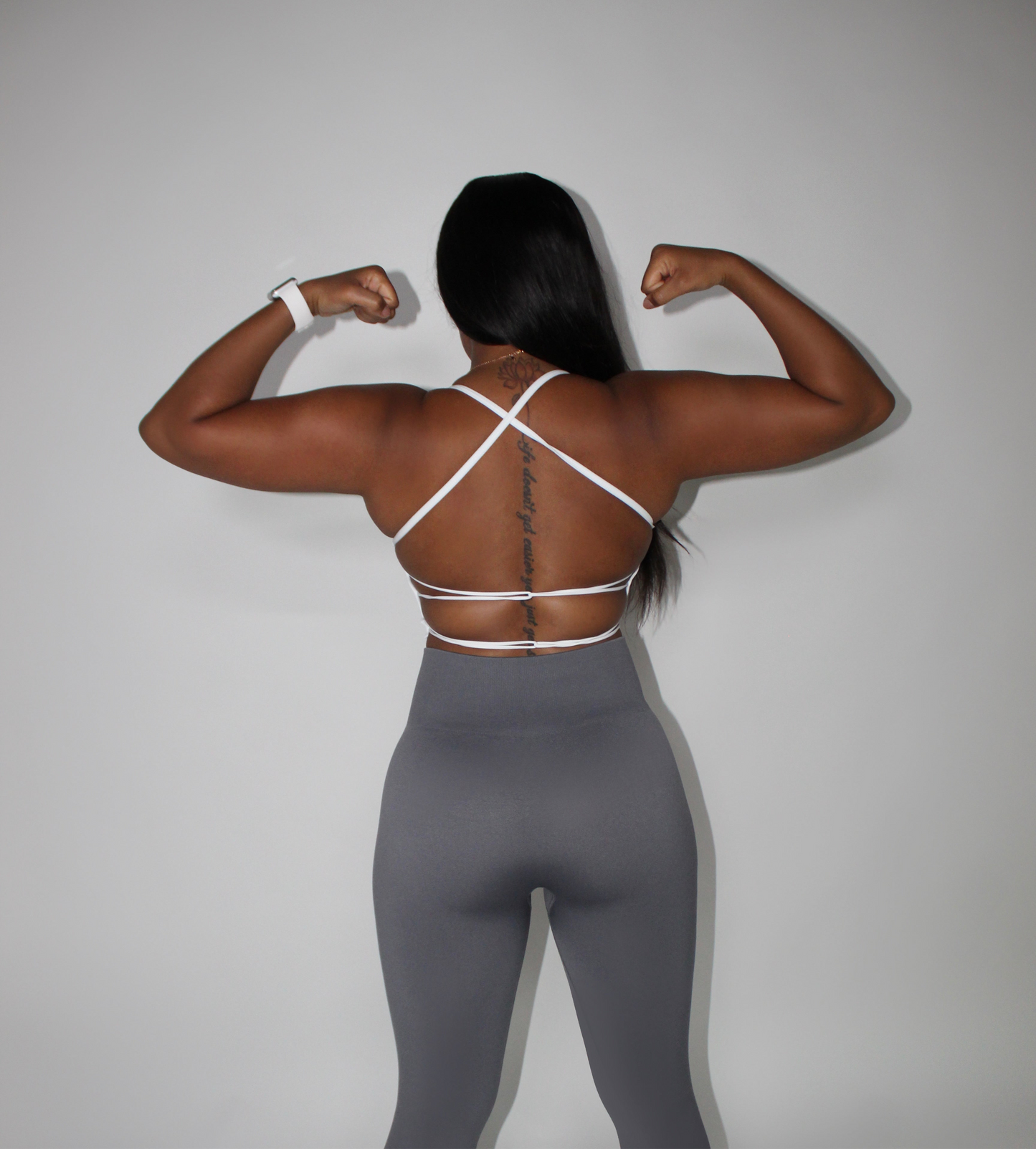 White Vital Sports Bra