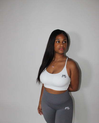 White Vital Sports Bra